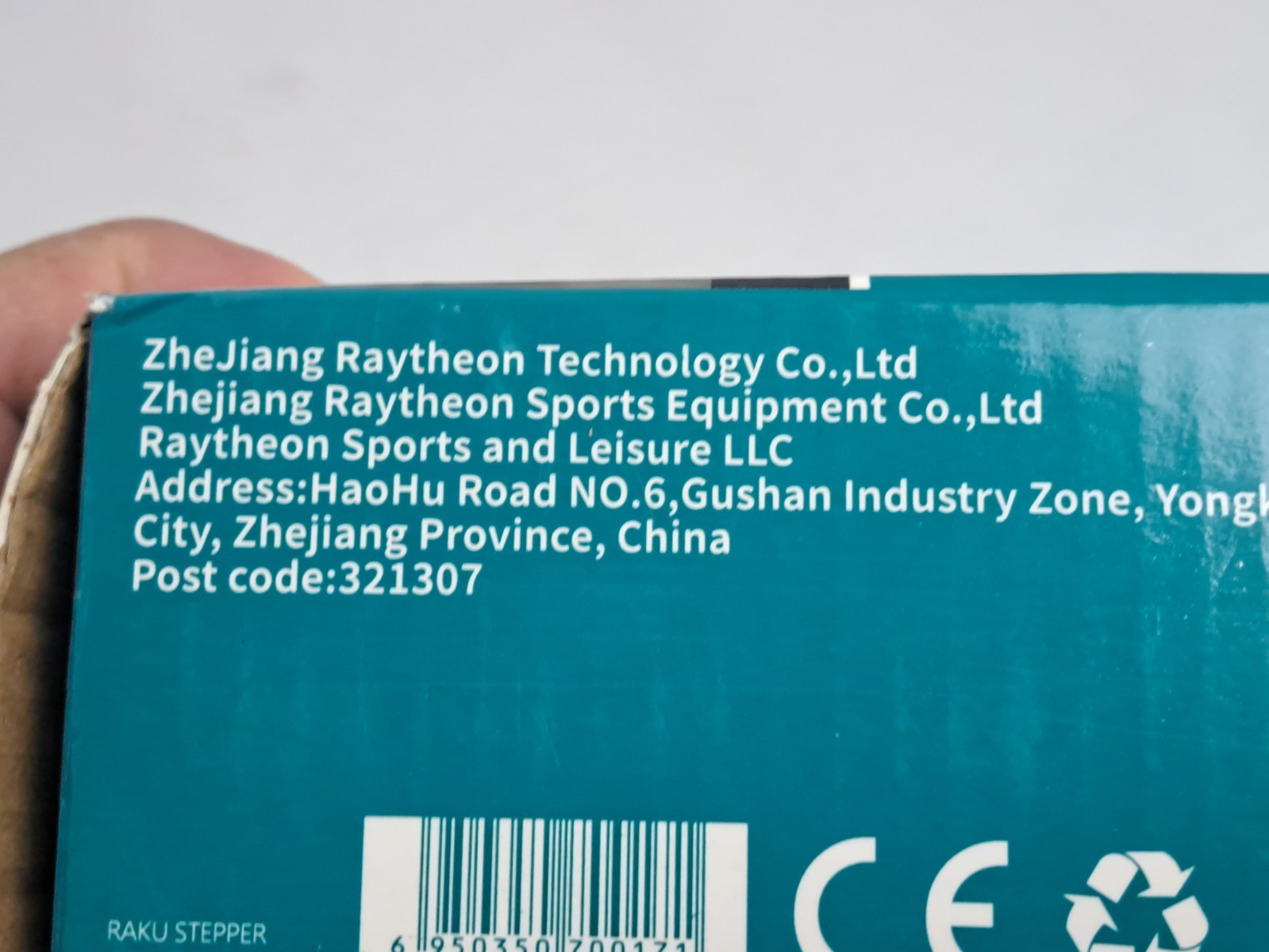 Easy To Carry Raku Stepper Exercise Fitness Workout Machine Grey Open Box NEW