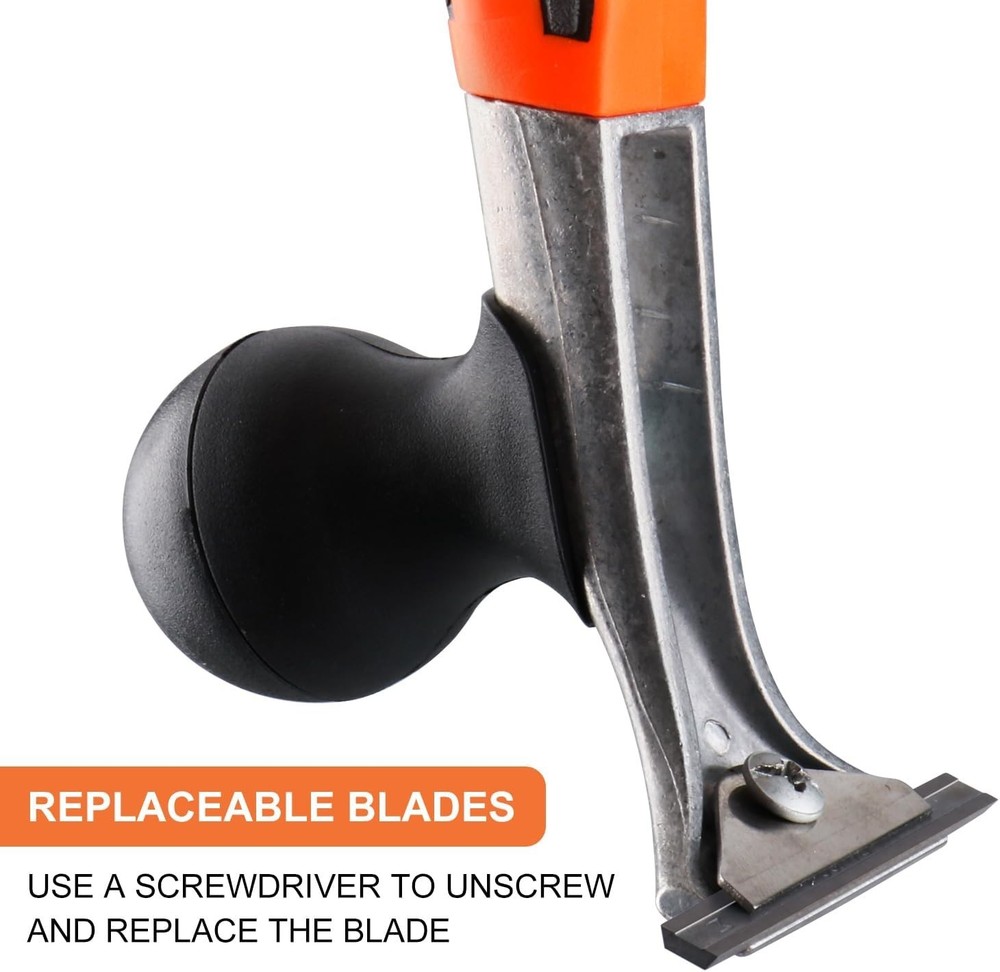 Ergonomic 2-1/2” Tungsten Carbide Scraper - Versatile Tool for Efficient Removal