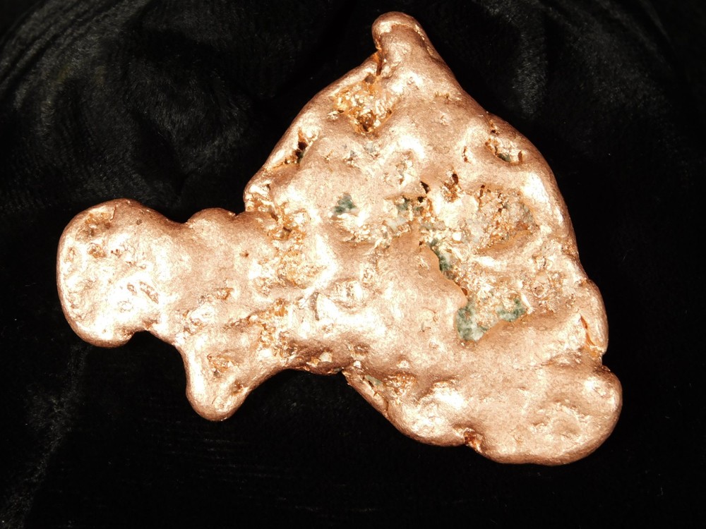 Big! Heavy Solid COPPER NUGGET or Native Copper Float Michigan 130gr