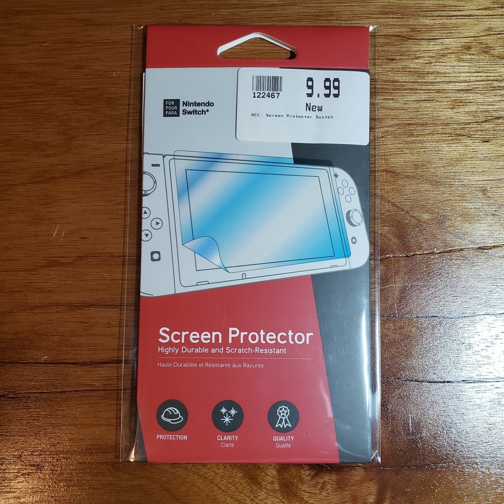 Screen Protector for Nintendo Switch Tempered Glass by Hyperkin - 1 Set