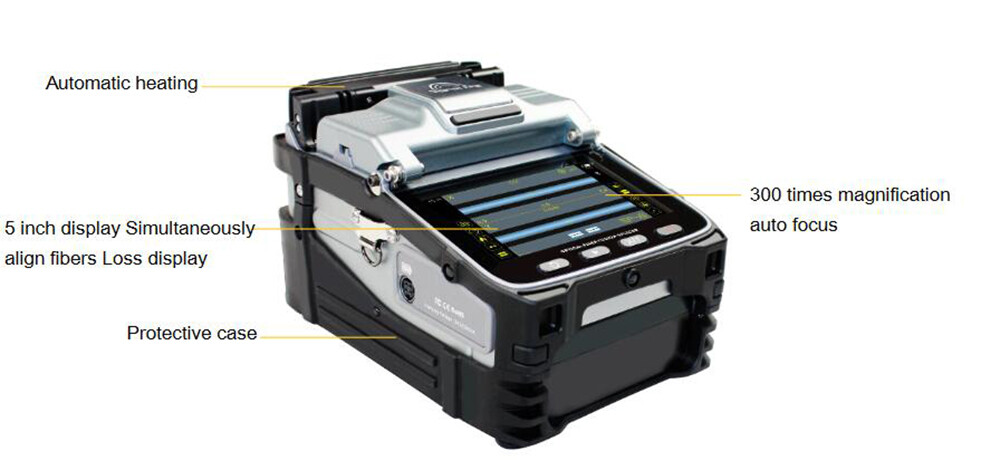 Fiber Welding Splicing Machine Kit Automatic Optical Fiber Fusion Splicer