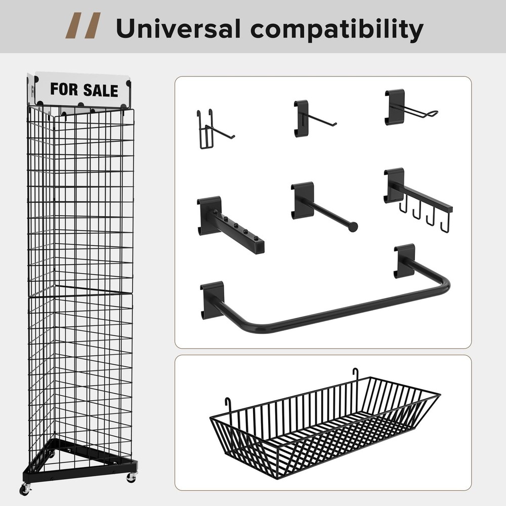 Grid Wall Panels Display Stand Vendor Booth Kit