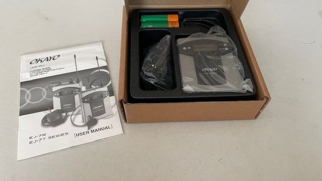 OKAYO EJ-7R Wireless Language Interpretation System Receiver – NEW