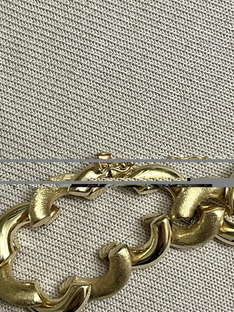 14k Solid Gold San Marco Bracelet