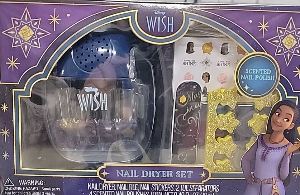 Disney Wish Nail Dryer Set
