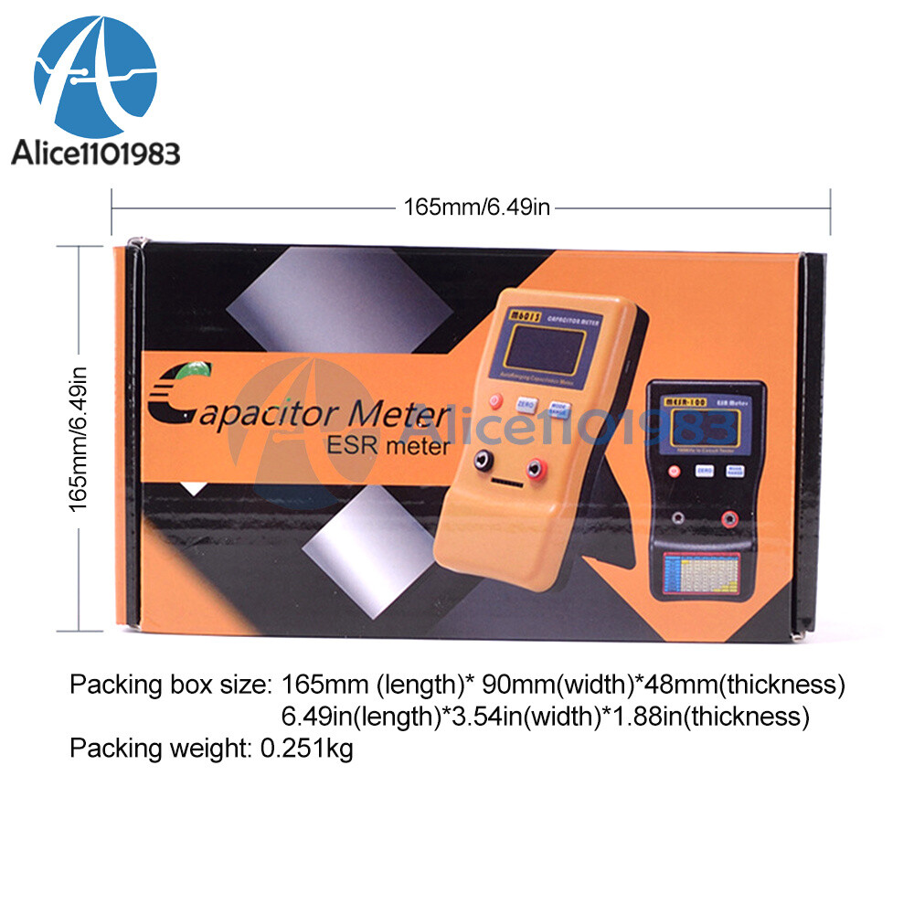M6013 LCD High-precision Capacitor Meter For Capacitance Resistance Measurement