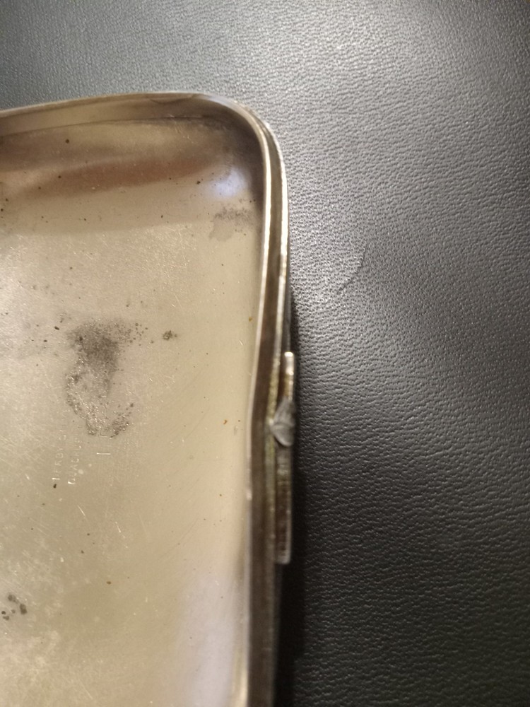 Antique Derby Silver Co Silverplated Soap Case