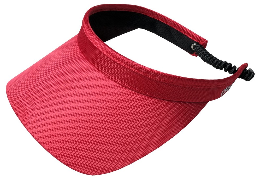 Ladies, adjustable, UV protected, comfortable, solid color visors