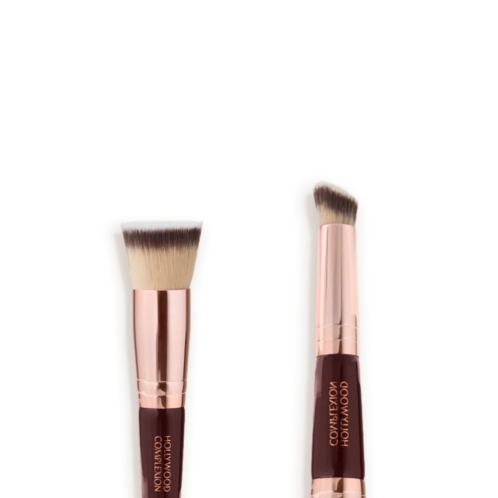 Charlotte Tilbury Complexion Brush Double-headed Foundation Concealer Brush