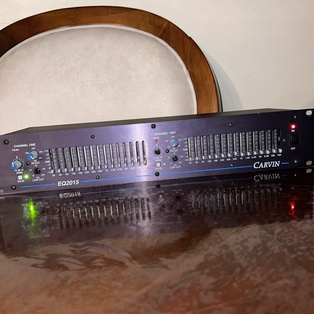 Carvin EQ2015 Stereo 2/3 Octave Graphic Equalizer