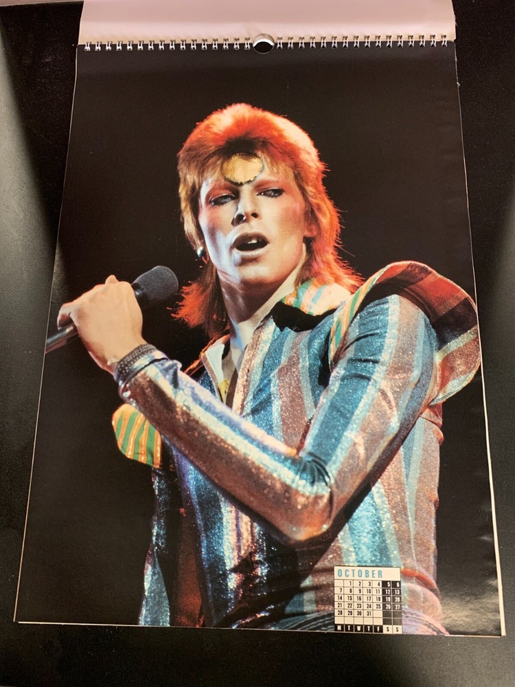 David Bowie - 1991 calendar