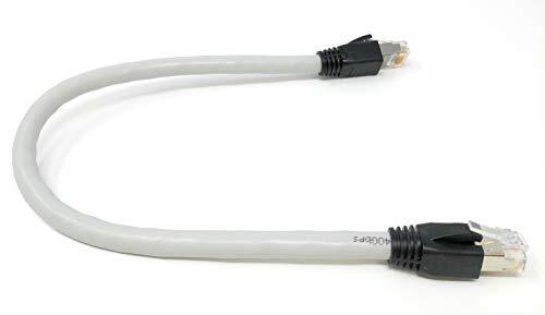 RiteAV Cat8 Network Ethernet Cable Gray 0.5ft