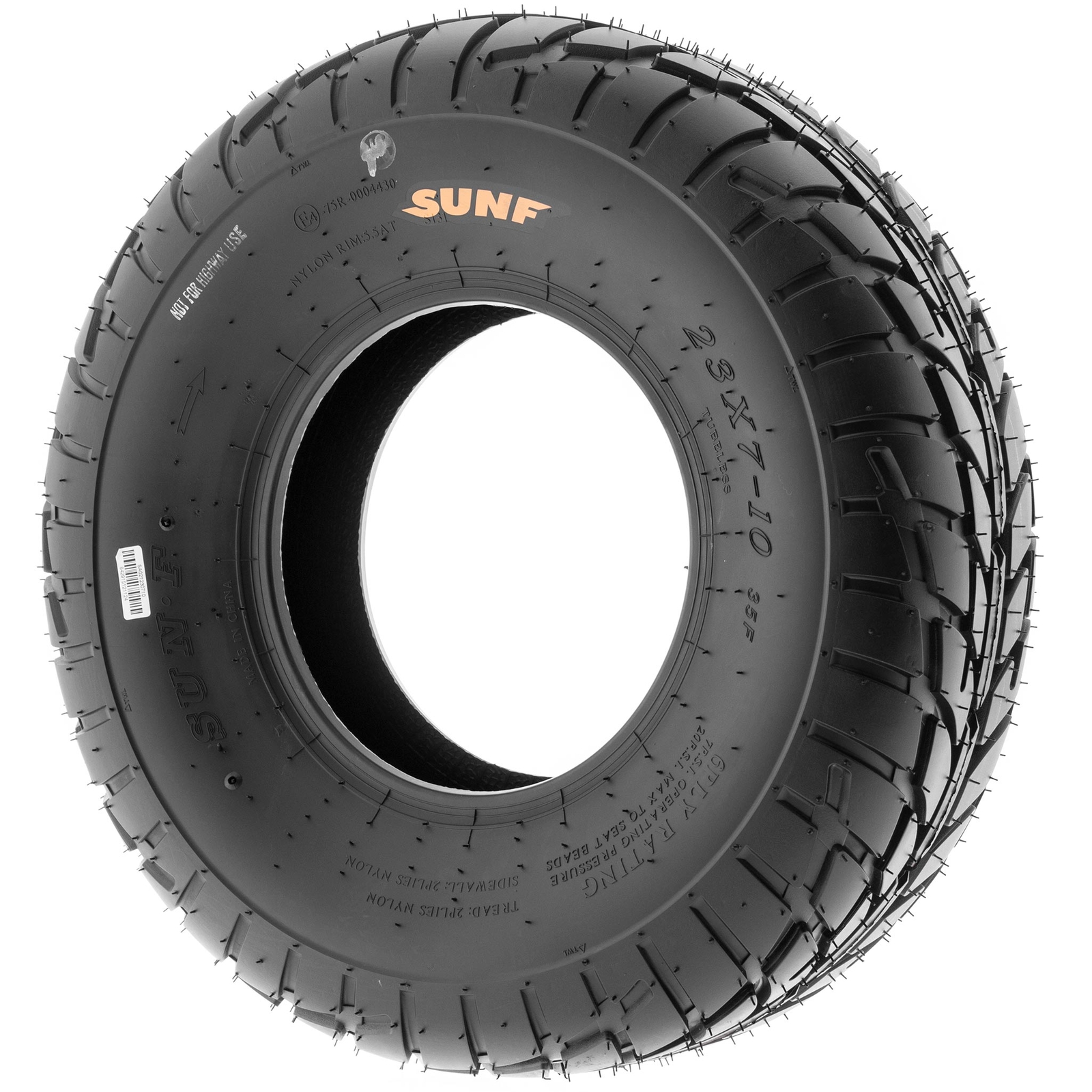SunF 145/70-6 145/70x6 Hardpack Race Sport ATV UTV Tire 6 PR Tubeless - A021