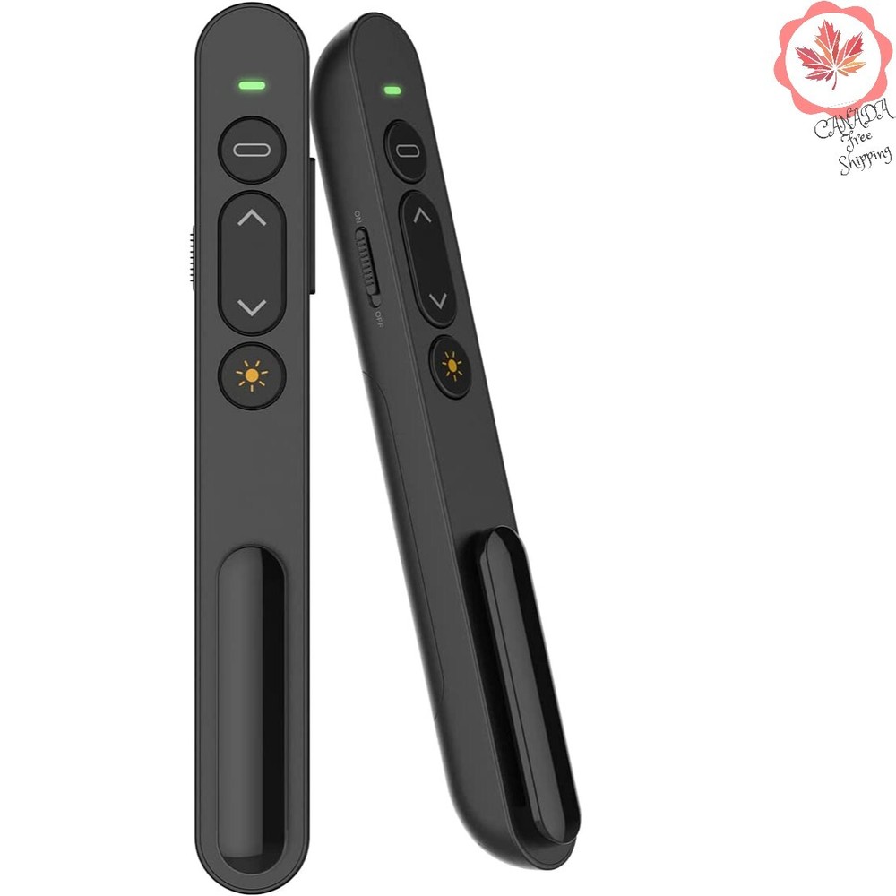 Wireless Presenter - 2.4GHz Control, 100m Range, for Mac, Laptop, Google Slides