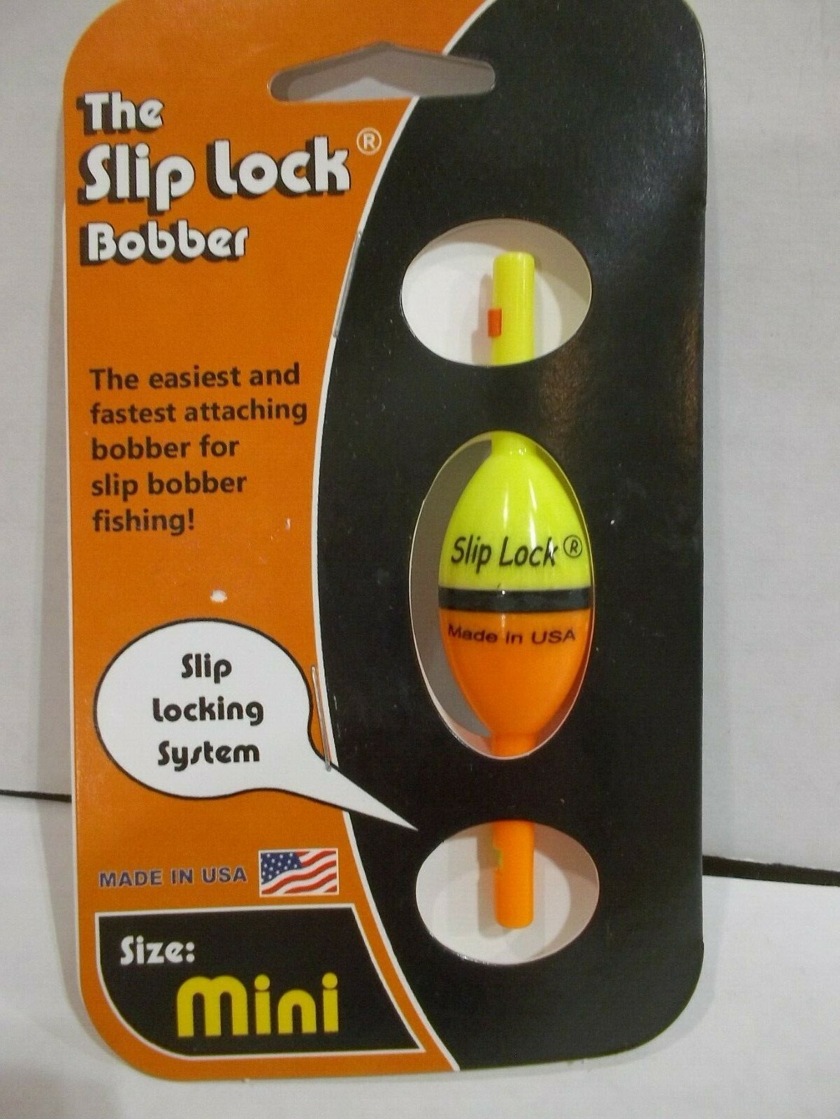 The Slip Lock Bobber easiest fastest attaching bobber Choose your Size! NIP