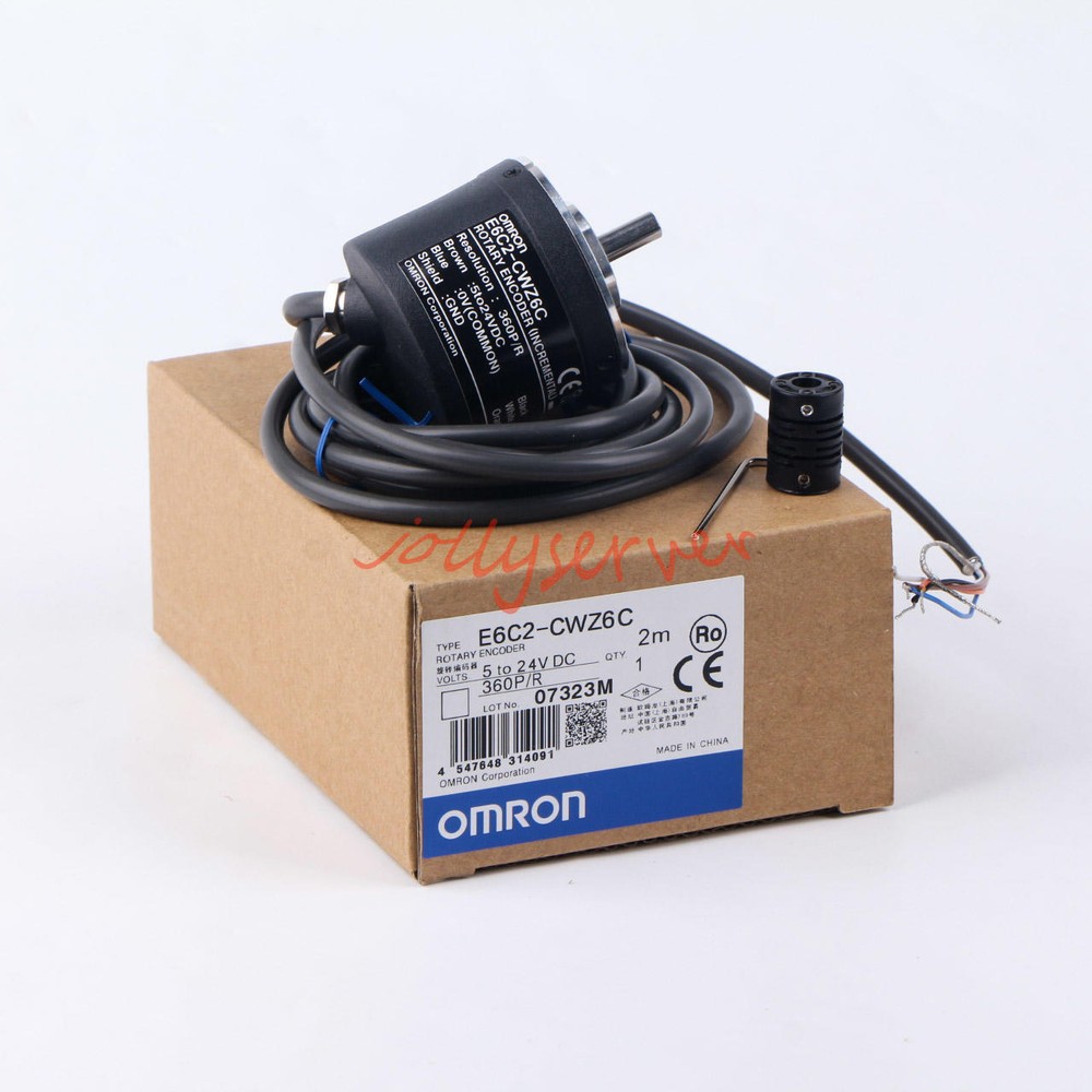 1PCS New Omron Rotary Encoder E6C2-CWZ6C 360P/R-