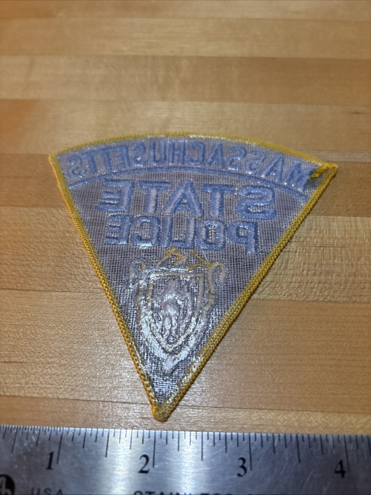 Massachusetts State Police Patch