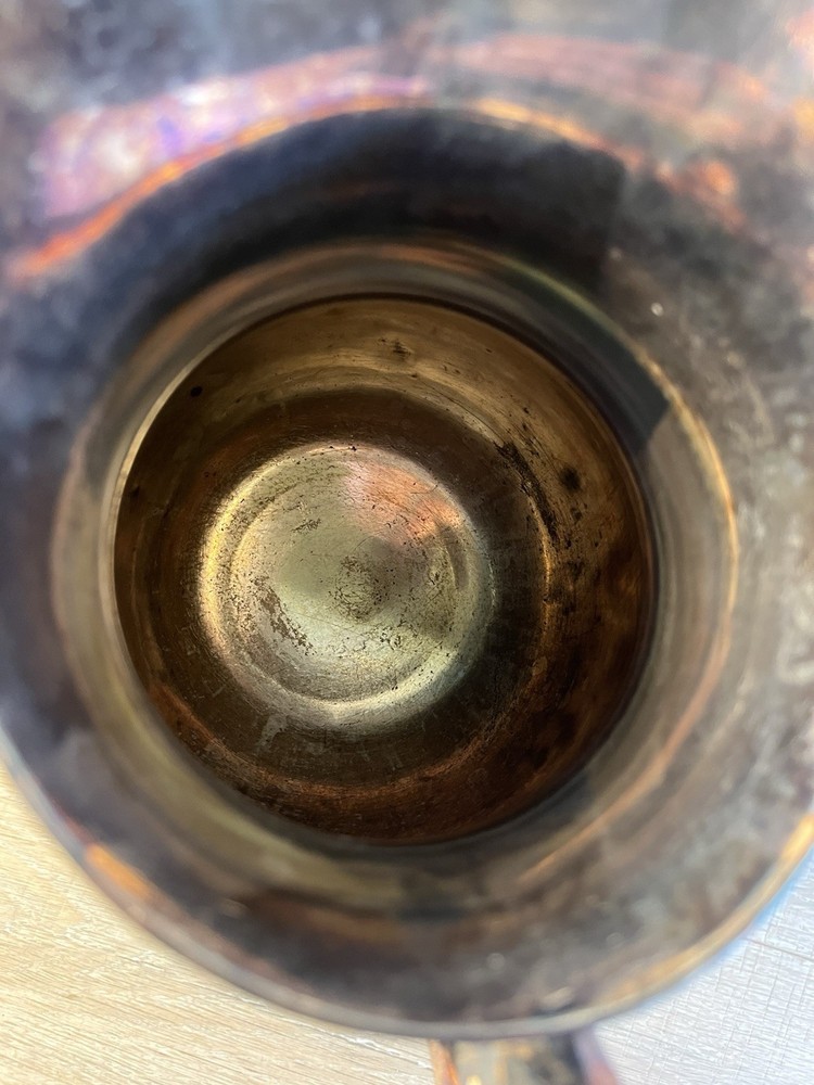 Melford Wallace Silver Pitcher Grape Edge Pattern M612 E.P.W.M