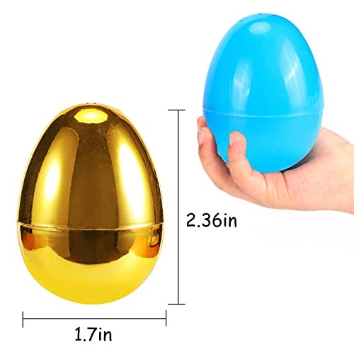 518 Easter Eggs -2.36" Bright Colors Plastic Easter Eggs Empty Include 518 Pcs