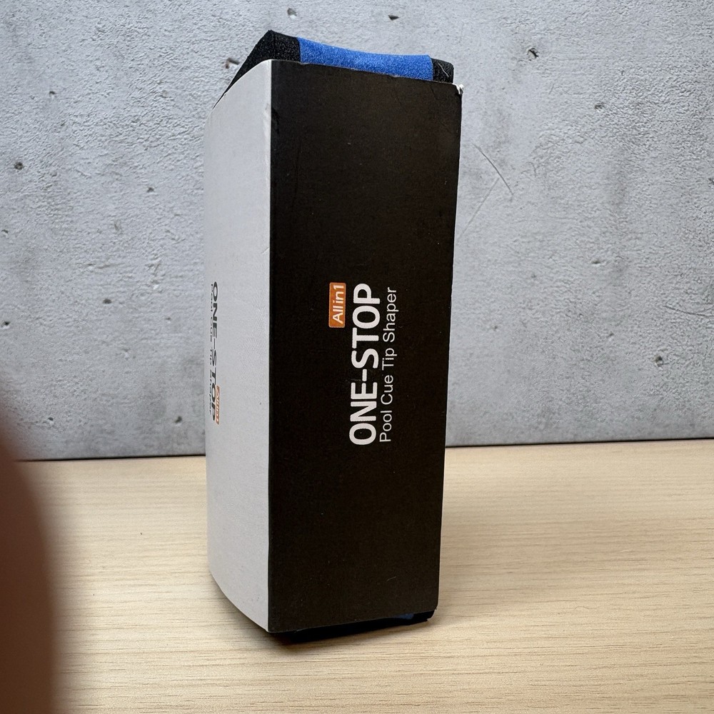 One-Stop Pool Cue Tip Shaper