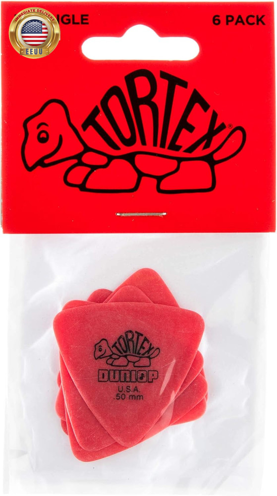 Tortex Triangle Pick .50MM - 6 Pack ⭐️⭐️⭐️⭐️⭐️