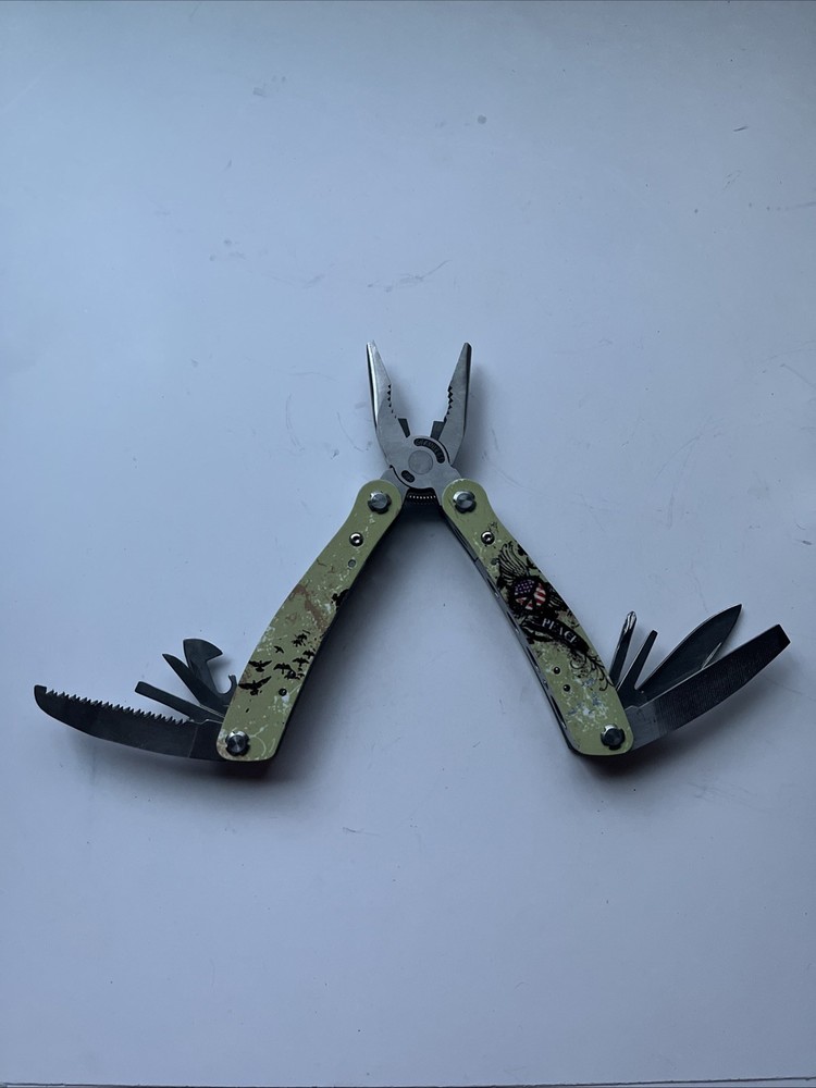 Multi-Tool, Pliers, Knife, File, Saw, Bottle Opener