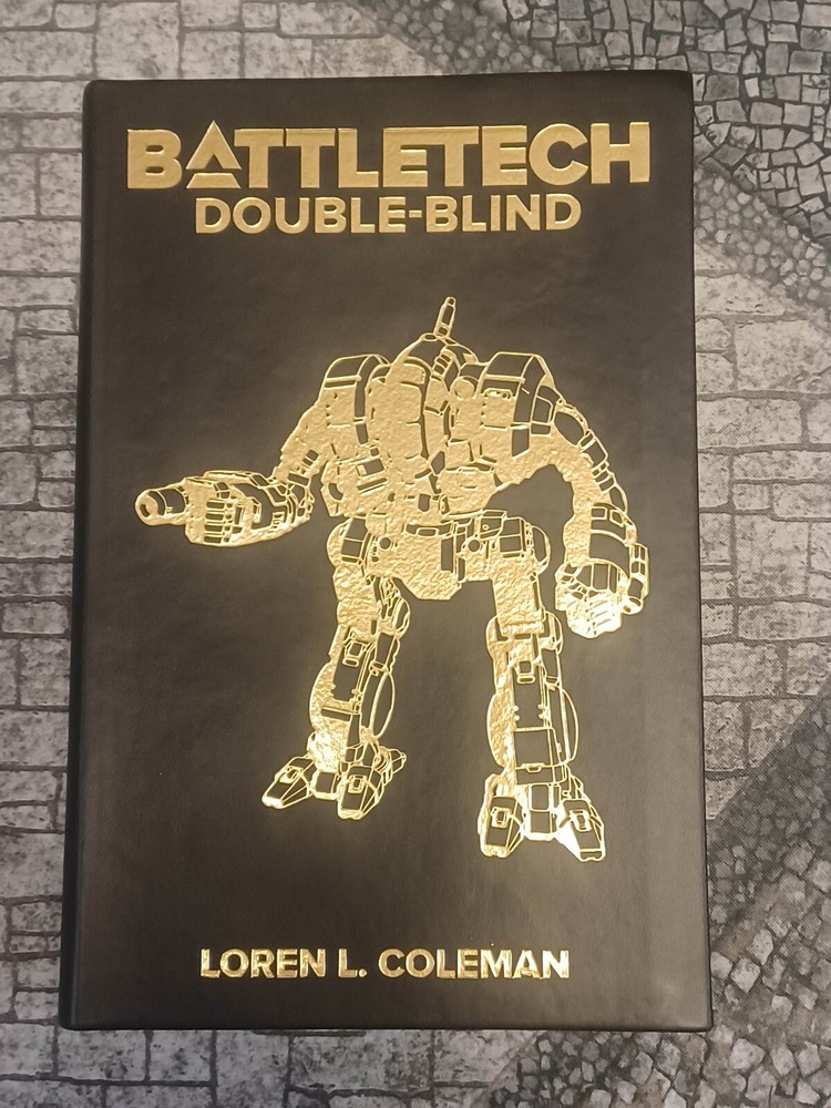 BattleTech Leatherbound Edition Novel: Double-Blind ~ KICKSTARTER