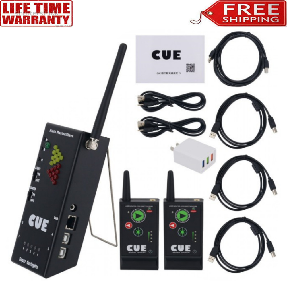 Super Cuelight Presenter Remote 1 Receiver 2 Transmitters for PPT Presentation