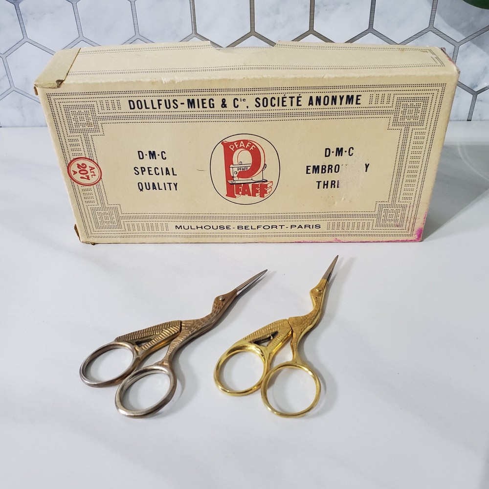Dollfus Mieg PPAFF Machine Twist DMC Special Quality Embroidery Thread 10 Spools