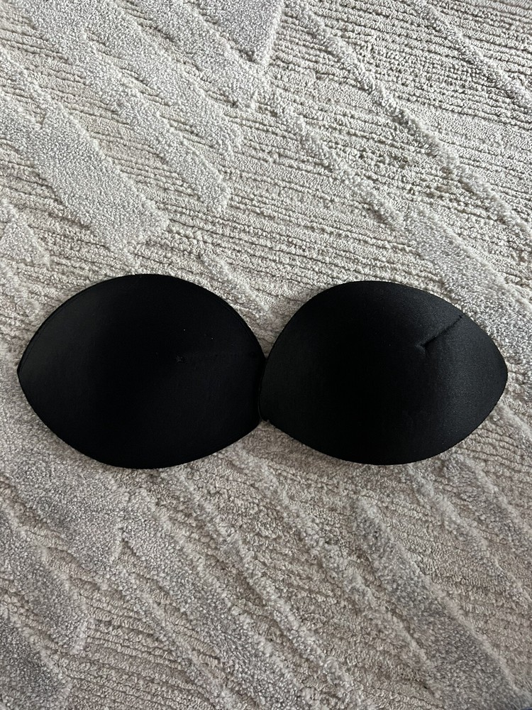 black bra inserts 1 Pair