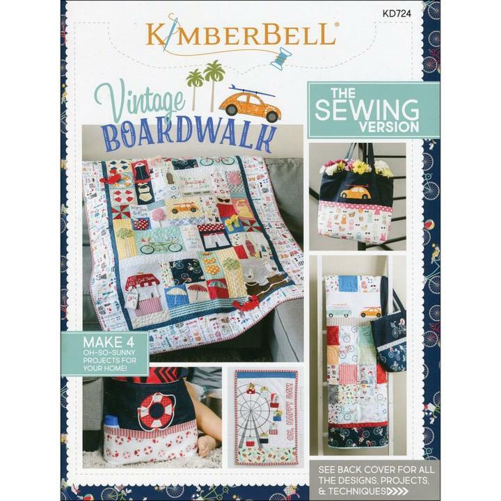 KIMBERBELL #KD724 - VINTAGE BOARDWALK SEWING VERSION BOOK