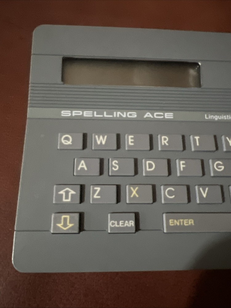 Franklin Computer Spelling Ace Linguistic Technology Model SA 98 Tested