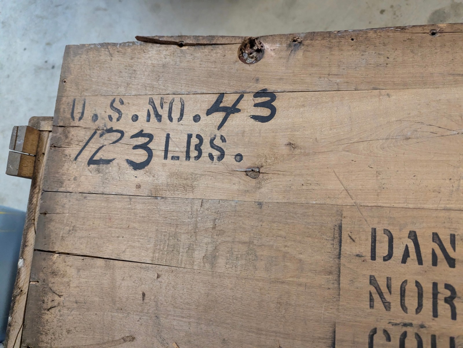 Original WWI Model of 1916 Bacon Tin Can Ration Meat Tin AEF US Army Pristine!