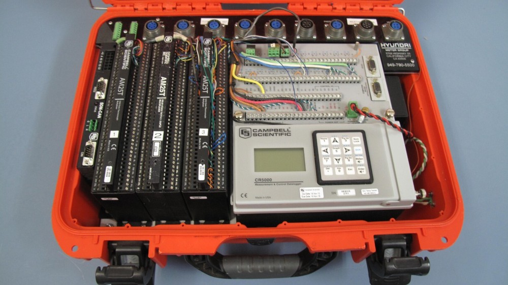 Campbell Scientific CR5000 Datalogger+DCDC18R+ Three AM25T Multiplexer+ SDM-CAN