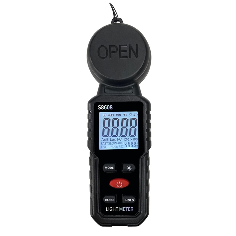 Multi-Functional Lux Meter Tester for Brightness Measurement - Enhanced Accuracy