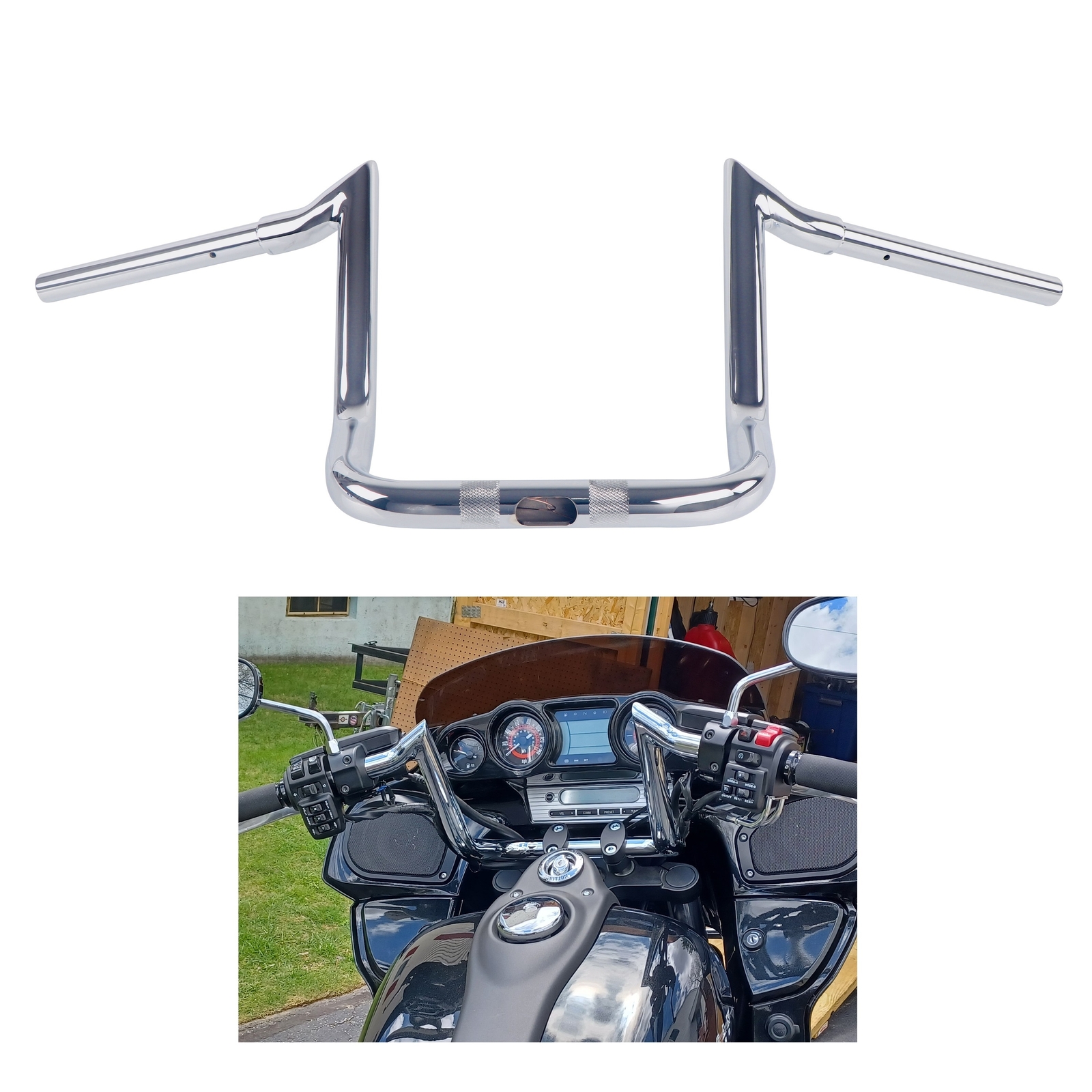 1-1/4 Inch Handlebar for Kawasaki Vulcan Voyager 1700, Kawasaki Vulcan Vaquero