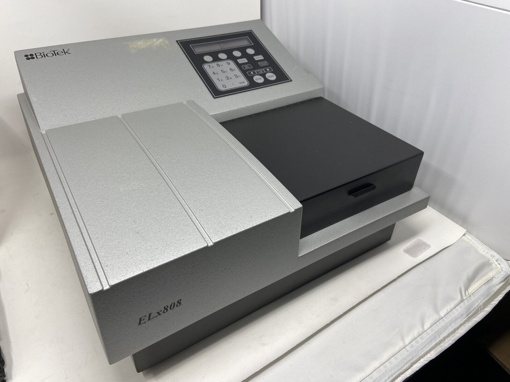 BioTek EL808 Microplate Reader - Passes Self Tests