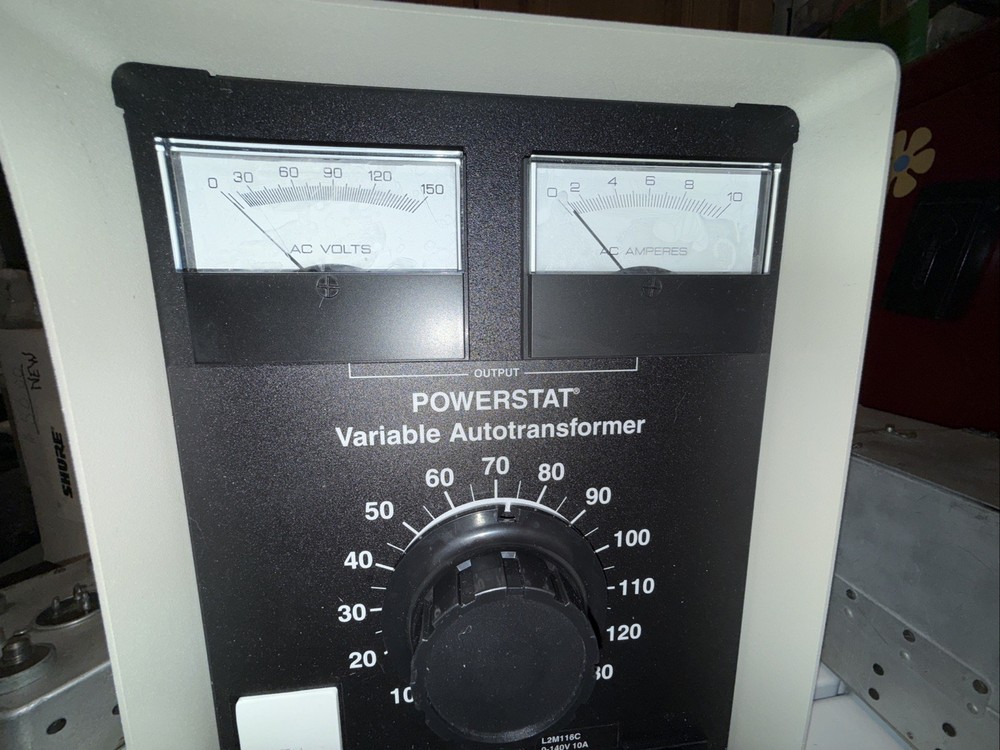 Powerstat L2M116C Variable Used Very Nice Autotransformer Works Good