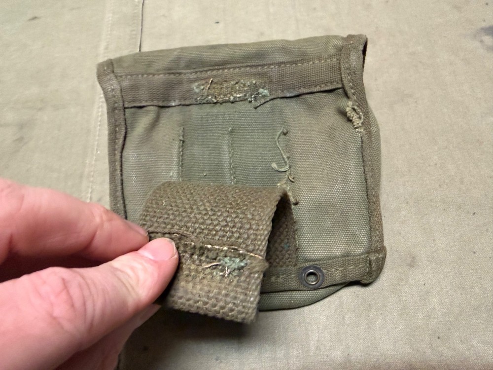 ORIGINAL WWII US ARMY M1944 JUNGLE FIRST AID KIT CARRY POUCH-1944,