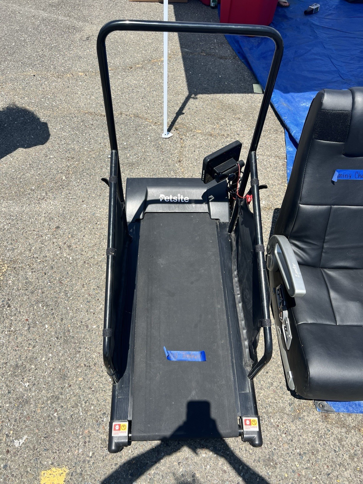 PETSITE Dog Treadmill Pet Running Machine for Small Medium Dogs