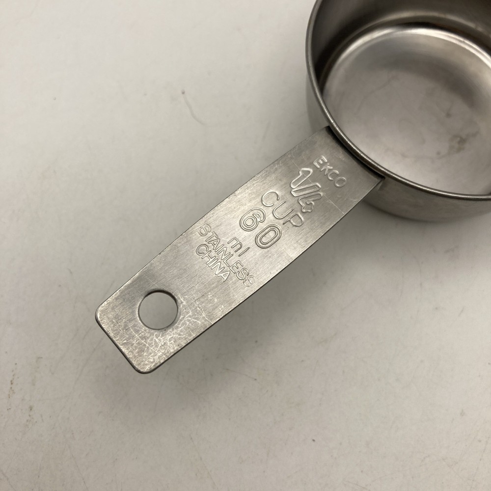 VTG ECKO 1/4 Cup 60ml Nesting Stainless Measuring Cup ONLY Replacement Nesting
