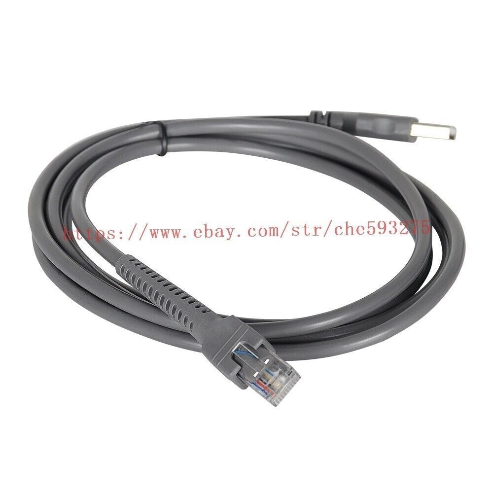 CBA-U01-S07ZAR USB cable for Symbol Motorola Barcode Scanner 7FT 2M