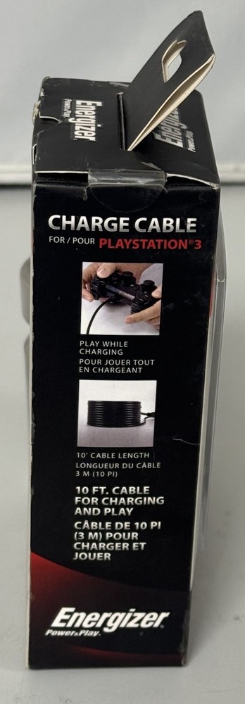 Energizer Charge Cable for Playstation 3