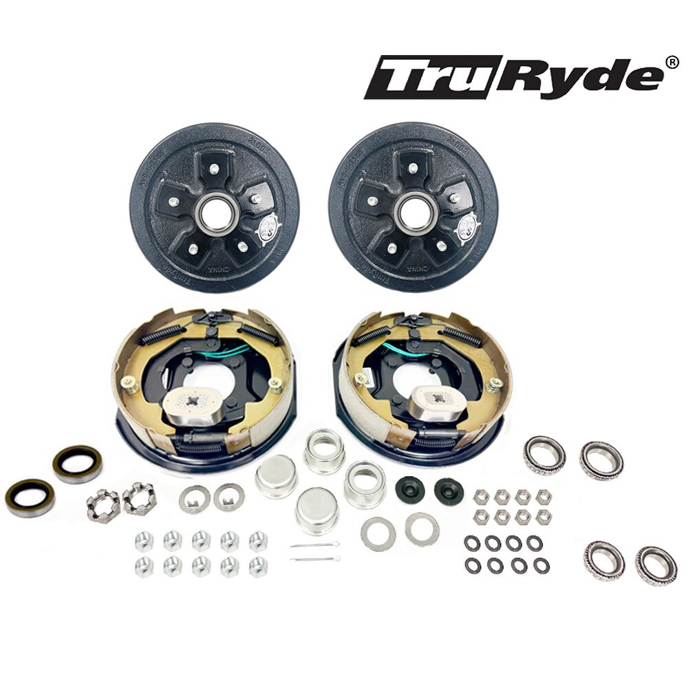 Southwest Wheel 3,500 lbs. Trailer Axle Electric Brake Kit 5-5" Bolt Circle