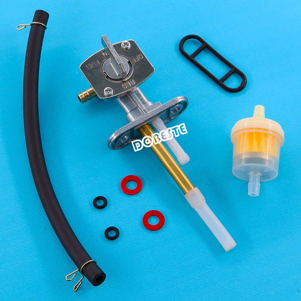 Fuel Petcock Valve Switch Assembly For Kawasaki Bayou 220 KLF220 KLF300 KLF400