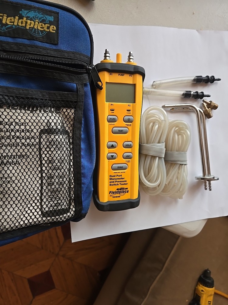 Fieldpiece SDMN6 Pressure Switch Tester