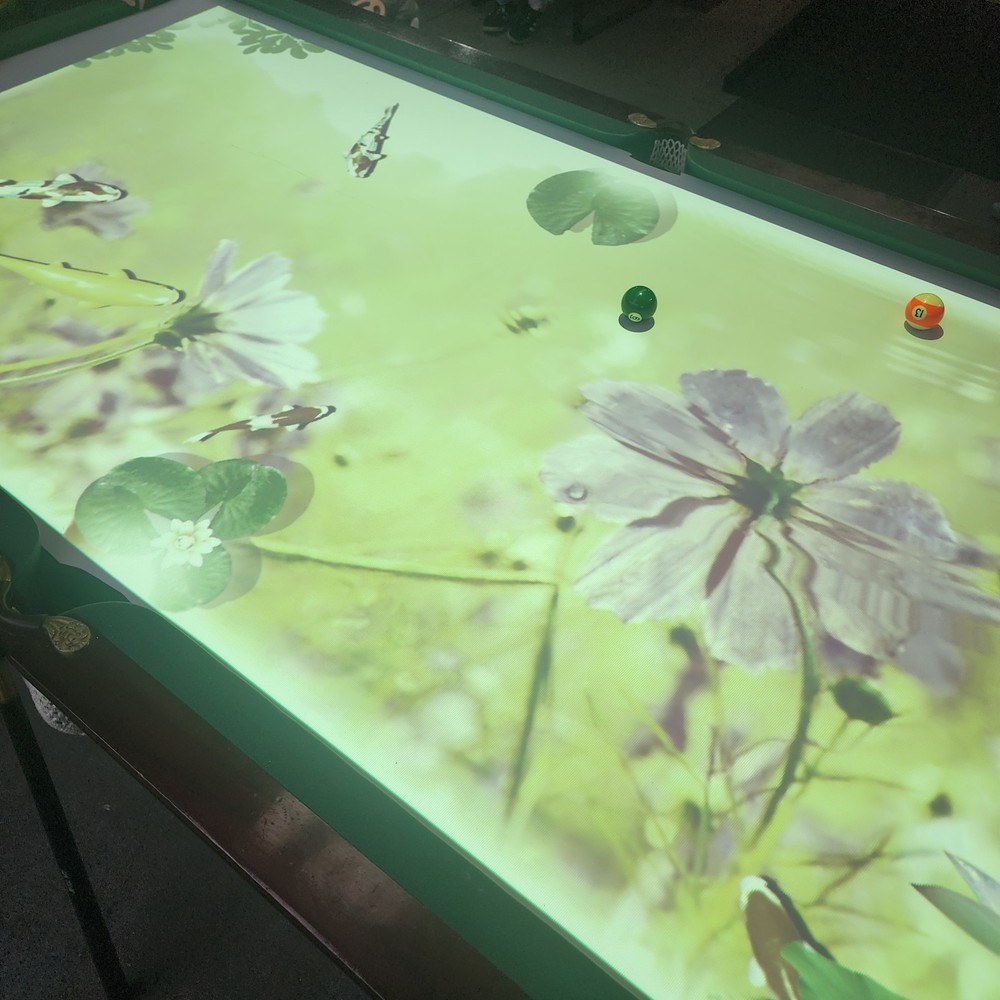 Joy Ipool Ar Pool Table 🎱 Projector Interactive Billiard Game All In One 7-8 Ft