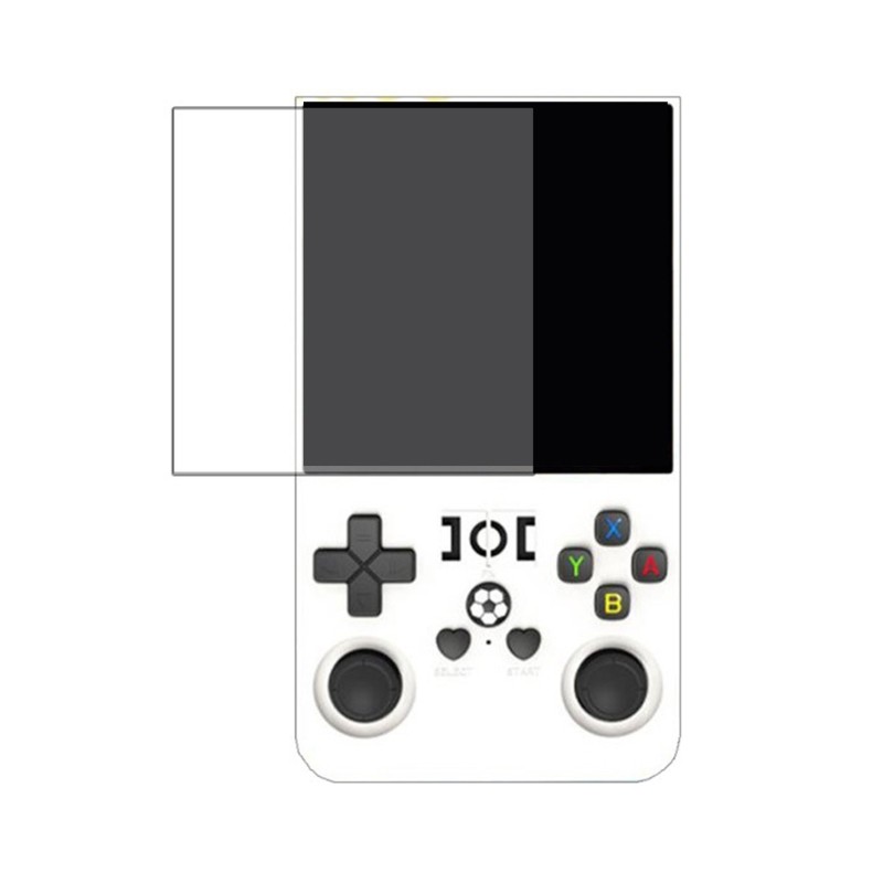 Tempered Glass Screen Guard for R36Max Console Feature Bubble Frees Application