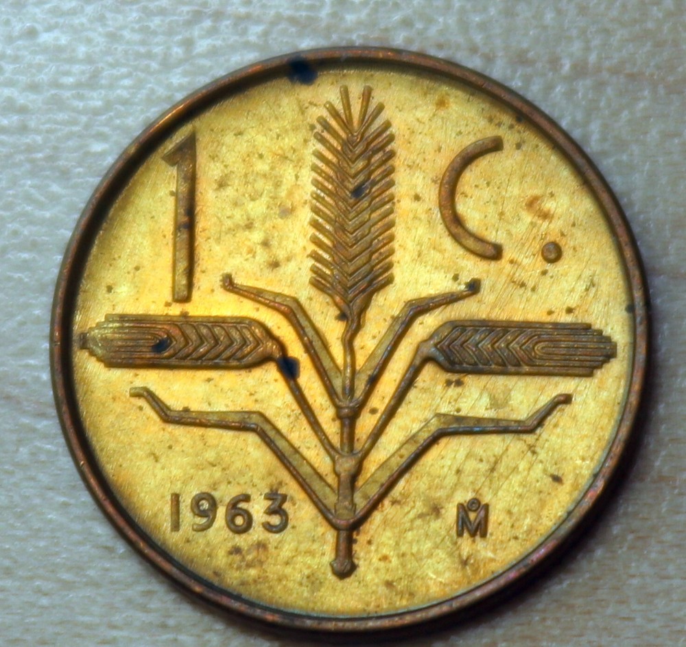 1963 Mexico 1 Centavo Unc.