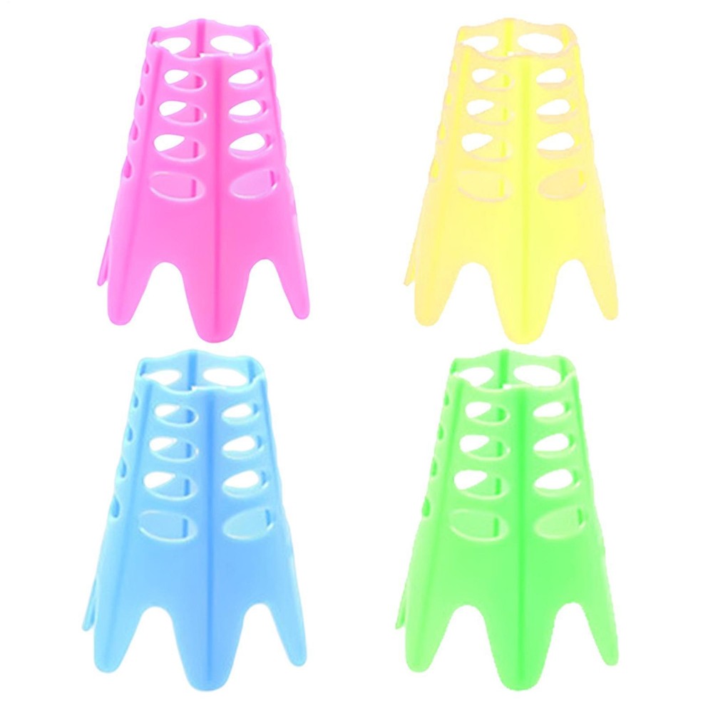 Golf Simulator Tees 10pcs Golf Training Practicing Claw Tees Reboundable PE Tees